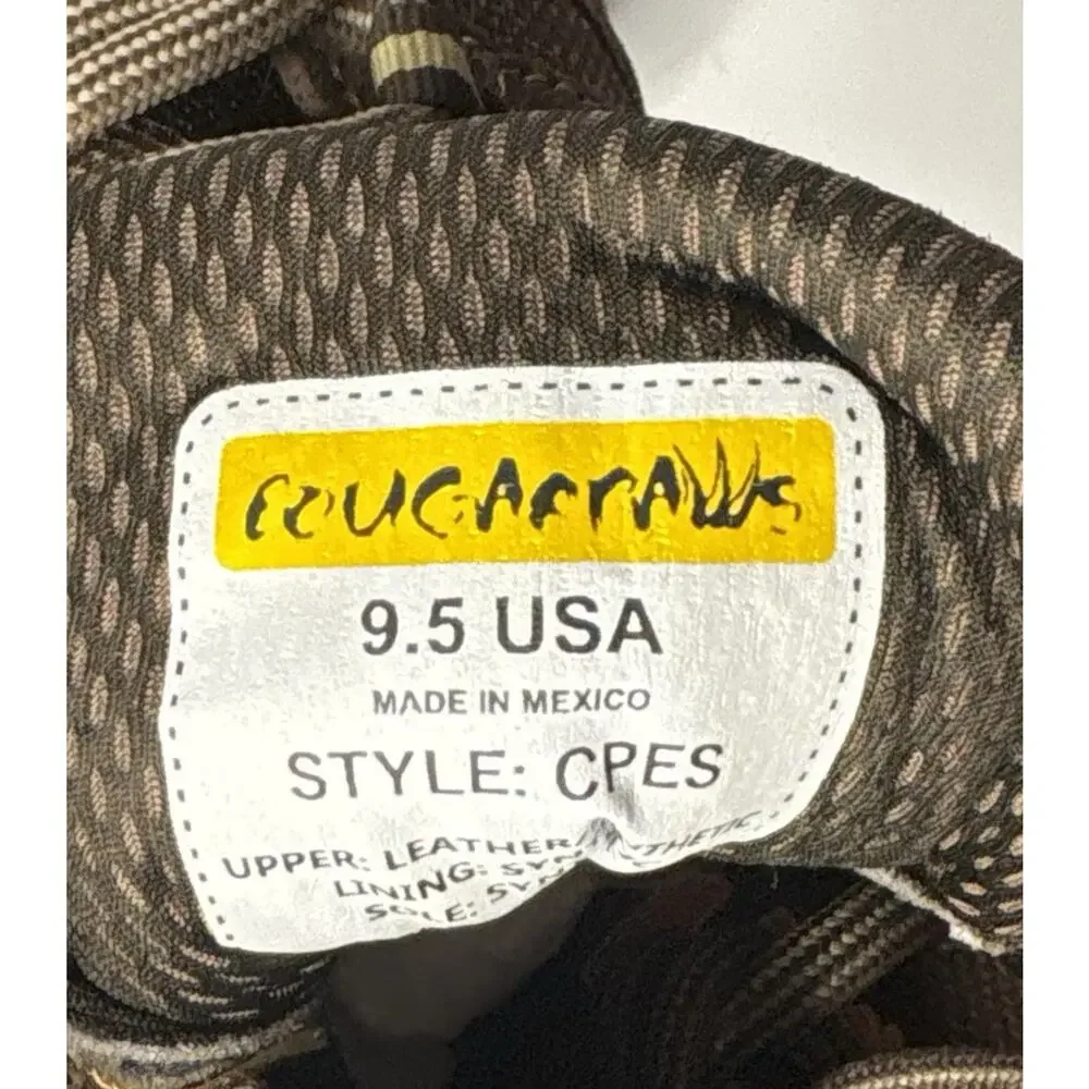 NWT Cougar Paws CPES Estimator Roofing Boots Sz 9.5
